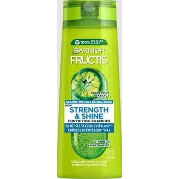 Garnier Fructis Strength & Shine šampón na všetky typy vlasov 400 ml