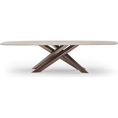 Varaschin System Star Varaschin obdélníkový 320 x 130 x 74 cm rám hliník deska keramika barva dle vzorníku