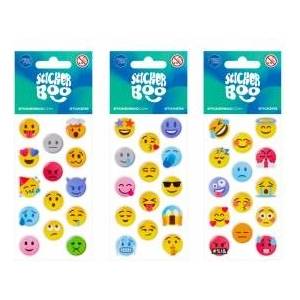 Starpak Stickers 6x18cm Emoticons STICKERBOO 534614