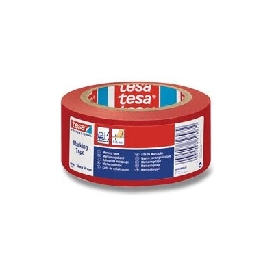 Tesa tape výstražná značkovací páska 50 mm x 33 m červená – Hledejceny.cz