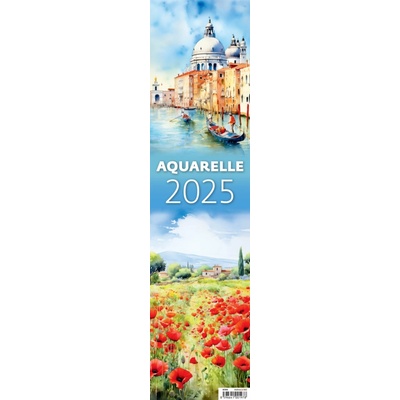 Aquarelle nástěnný 2025