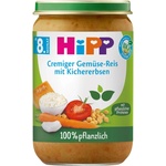 Hipp Био пюре Hipp - Зеленчуци с ориз и нахут, 8 м+, 220 g (61500) - ozone