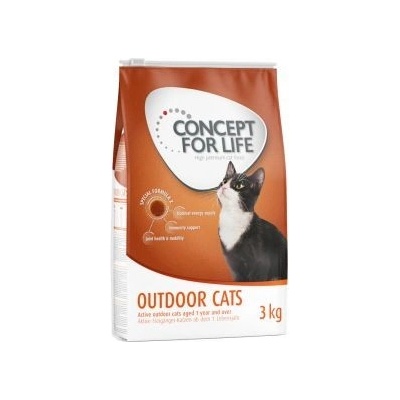 Concept for Life Outdoor Cats vylepšená receptura 3 kg