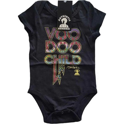 detské body ROCK OFF Jimi Hendrix Voodoo Child Čierna