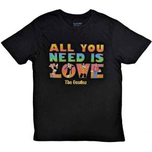 The Beatles Yellow Submarine All You Need Is Love Stacked Black L Риза (YSTS35MB03)