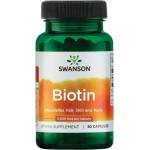 Swanson Biotin 5000 mcg [30 капсули]