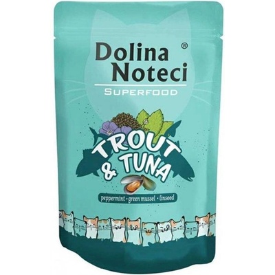 Dolina Noteci Долина Нотечи Суперфуд Котка Тръстика и Туна 85 г