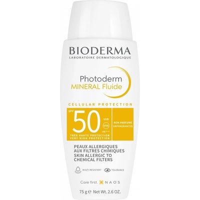 Bioderma Photoderm Mineral Fluid SPF50+ 75 g – Zbozi.Blesk.cz