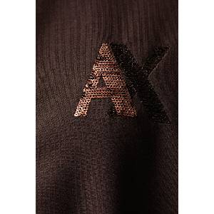 Giorgio Armani суичър с цип и качулка дамски с вискоза (XW002861.AF13397)