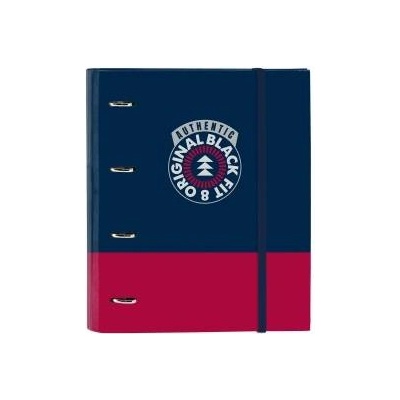 BlackFit8 Папка с пръстени BlackFit8 Морско син 27 x 32 x 3.5 cm