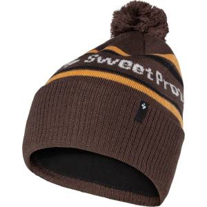 Sweet Protection Мъжка зимна шапка (beanie) Sweet protection Method Pom Beanie - Brown - размер One Size (904-5212-0211)