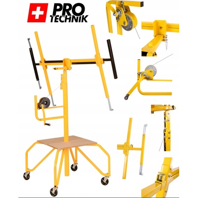Zvedák na sádrokartonové desky XL-Tools 140-335 cm