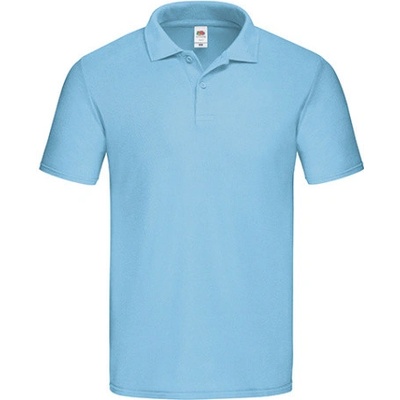 Fruit of the Loom pánska polokošeľa new sky blue