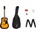 Fender Акустична китара комплект Fender FA-115 SB Dreadnought Pack