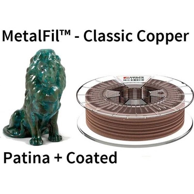 FormFutura 2,85 mm, MetalFil Měď, tiskové struny , 0,75kg
