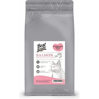Best Breeder DELUXE Cat Salmon with White Fish Sterilised Adult 5 kg