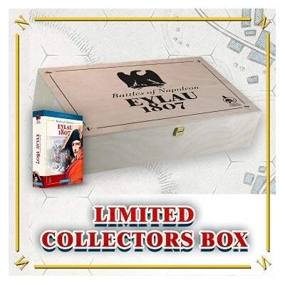 Battles of Napoleon I Eylau 1807 Gamefound Limited Edition with Wooden Box