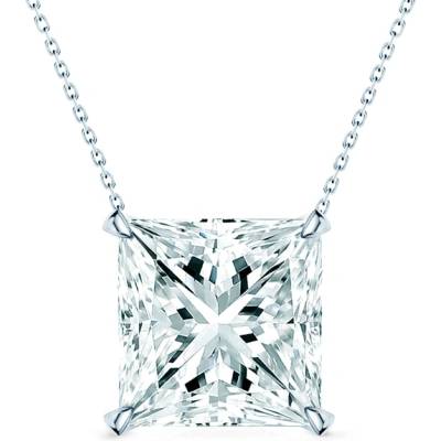 SAVICKI Колие Share Your Love: бяло злато, лабораторни диаманти с шлифовка