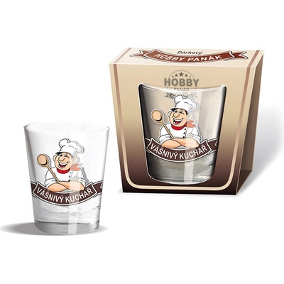 Nekupto Dárkový panák Vášnivý kuchař Hobby 40 ml