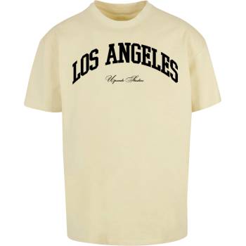 Mister Tee Овърсайз тениска L. A. College Oversize Tee softyellow XXLUB-MT2462-03660 - Черен, размер S