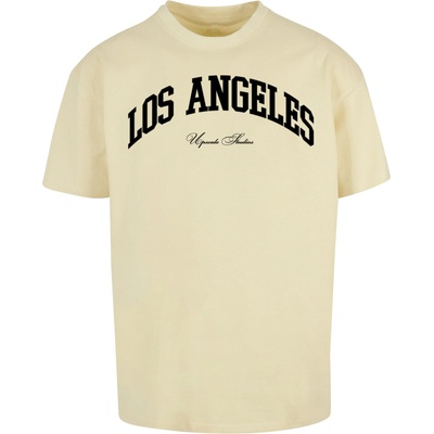 Mister Tee Овърсайз тениска L. A. College Oversize Tee softyellow XXLUB-MT2462-03660 - Черен, размер S