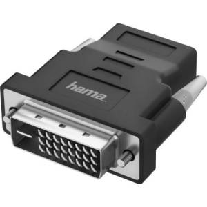 Hama Адаптер HAMA DVI-D Dual Link мъжко- HDMI женско, Ultra-HD, 4K (HAMA-205169) - ioncomputers