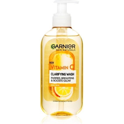 Garnier Vitamin C озаряващ почистващ гел за лице 200ml