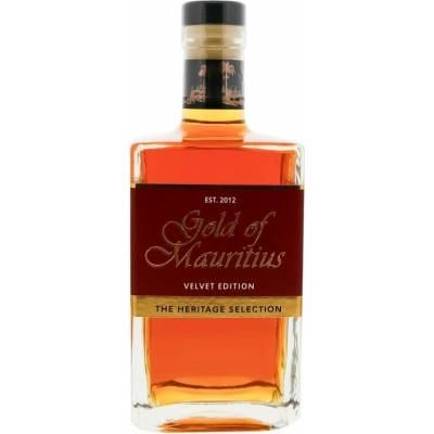 Gold of Mauritius Heritage Velvet Edition 43% 0,7 l (holá láhev)