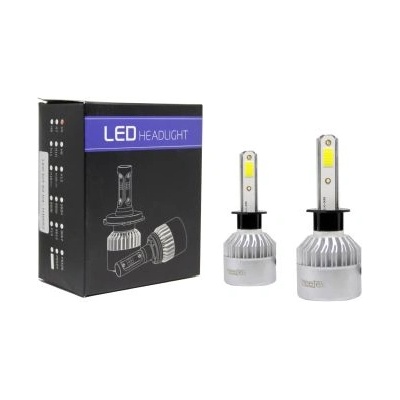 Лед крушки - Led система Н1 за фарове S2 - 7600 Лумена, 36W - COB 6000K