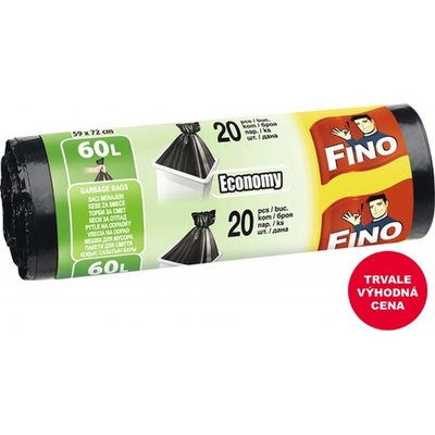 Fino sáček Economy 60 l 13 µm 20 ks
