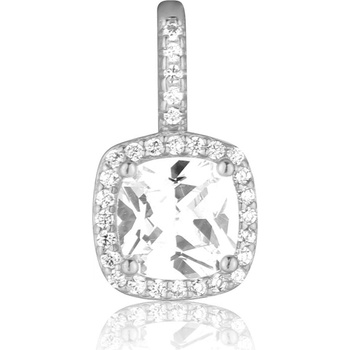 JVD Strieborný prívesok so zirkónmi SVLP0881SH2BI00