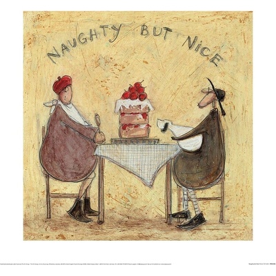 Umelecká tlač Sam Toft - Naughty But Nice, 40 × 40 cm