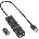 Sharkoon Sharkoon 3-Port USB 3.2 Gen 1 + Ethernet докинг станция, черен