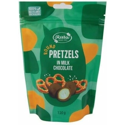 Ruta Round Pretzels Čokoládové cukríky s praclíkovou náplňou 120 g