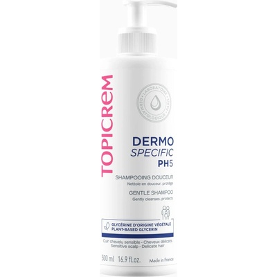 Topicrem PH5 Gentle Shampoo dámský jemný Shampoo na vlasy 500 ml