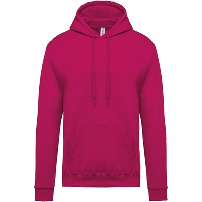 Kariban K476 pánska mikina s kapucňou 20.K476 fuchsia