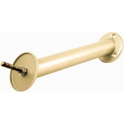 REJS Podpěra barového pultu pr.38 mm úhlová výška 230 mm černá mat