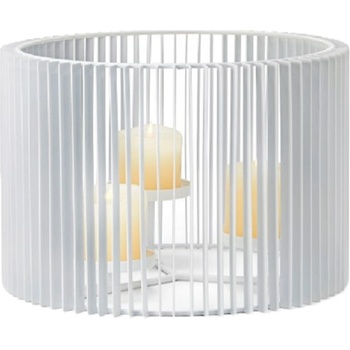 Image 1 of Philippi Свещник Philippi - Circus, 32 х 32 х 25 cm, бял (PH 219028)