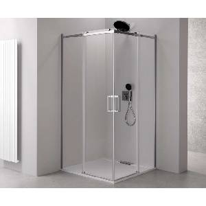 POLYSAN Thron - Душ кабина Round 120x100 см, Antidrop, прозрачно стъкло/хром TL2210-5005 (TL2210-5005)
