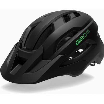 Giro Детска велосипедна каска Giro Fixture II matte black/vivid green