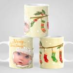 Art gift Чаша със снимка - Merry Christmas