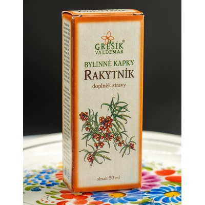 Grešík rakytník bylinné kapky 50 ml