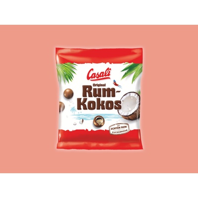 Casali kuličky čokoládové s náplní rum-kokos, 1 kg