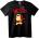 NOONEBRAND Тениска Capybara Rock Music - M, Black