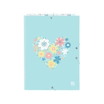 Moose Папка с пръстени Moos Fiori Многоцветен A4 26 x 33.5 x 2.5 cm