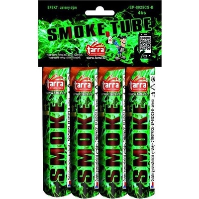 Tarra pyrotechnik dýmovnice se zápalnicí zelená 4 ks