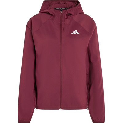 adidas Дамско яке за бягане adidas Women's ADI365 Running Essentials Jacket Running jacket - Maroon (128-0785-0315)