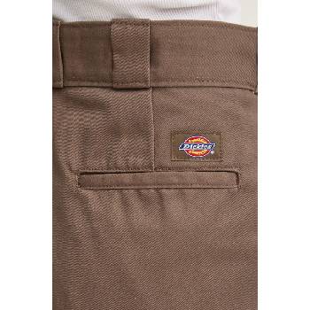 Dickies Панталон Dickies 874 в кафяво със стандартна кройка, с висока талия (DK0A4YH1BLK1)