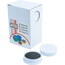 Arta Magnety průměr 25mm bílé 10ks