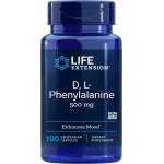 Life Extension D, L-Phenylalanine, 500 mg, 100 капсули, Life Extension (01671 LE)